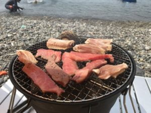 神子海水浴場BBQ