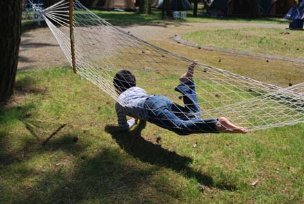 家族でオートキャンプ